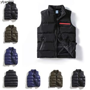 Vest Men Gilet Waistcoats Designers Clothes Men's Vests Jackets Sleeveless Vest Zipper Outerwear Waistcoat Fashion Parka Winter Windbreaker Vest