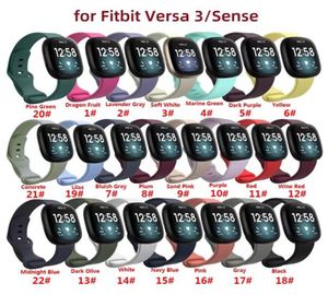 Per Fitbit Versa 3 Versa 4 cinturino a banda di guardia per Versa3 Versa4 Fitbit Bracciale Bracciale Bracciale Smart Watch Sport Sostituzione Wristban7124061