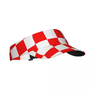 Berretti Cappello da sole estivo Visiera regolabile Protezione UV Top Bandiera vuota del Bemba People.svg Cappellino sportivo per protezione solare