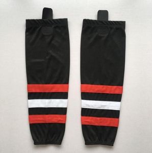 2020 Black Ice Hockey Socks Training Socks 100 Polyester Practice Socks Hockey White Men Youth Kids5705935