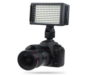 Lightdow pro alta potência 160 led luz de vídeo câmera filmadora lâmpada com três filtros 5600k para dv canhão nikon olympus câmeras ld7502182