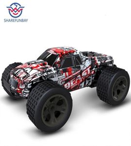 Carro rc 24g 4ch rock radio s condução buggy offroad caminhões modelo de alta velocidade veículo offroad wltoys deriva brinquedos 2201193218177