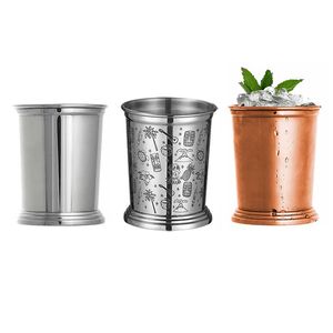 Stainless Steel 360ml Julep Cup Mojito Mint Julep Cup Cocktail Mug 231228