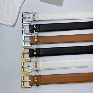 Damengürtel Designer für Damengürtel Frau Luxus echtes Leder Männer lässig solide Buchstaben glatte Schnalle Cintura Ceinture Geschenke Lieblingsbunddesign