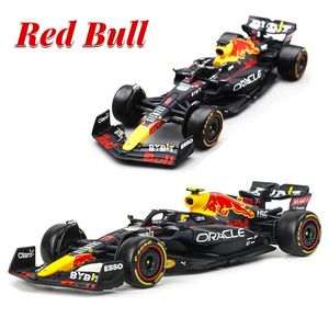 Cars Diecast Model Car Bburago 1 43 Racing RB18 #1 Verstappen #11 Perez Eloy Luxury Vehicle Diecast Formula Car Model Toy Gift 230608