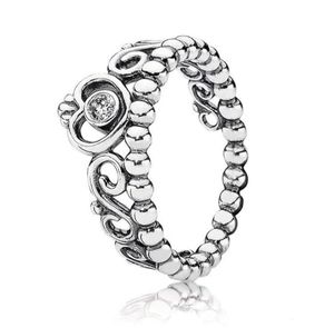 925 Sterling Silver My princess Stackable Ring Set Original Box for ra Women Wedding CZ Diamond Crown 18K Rose Gold Rings9306521