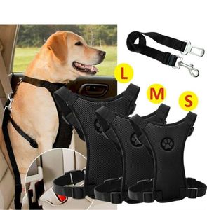 Air Mesh Puppy Pet Dog Car Harness Clip per cintura di sicurezza Piombo di sicurezza per cani da viaggio Multifunzione traspirante Pet Supplies 2011264981036