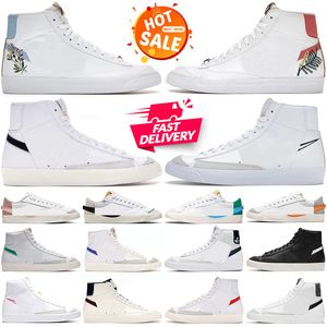 nike blazer mid 77 scarpe blazer metà 77 sneakers con plateau firmate scarpe da ginnastica da donna da uomo scarpe casual da donna per uomo