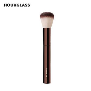 Make -up Pinsel Hourglas Pinsel - Nr. 2 Foundation/Pulver Blusher Weiche Hautfaserfaser Haare Design Single Face Q240507
