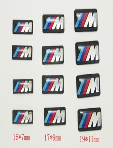 100pcs Tec Sport Wheel Badge 3D Emblem Sticker Decals Logo For bmw M Series M1 M3 M5 M6 X1 X3 X5 X6 E34 E36 E6 car styling sticker2783205