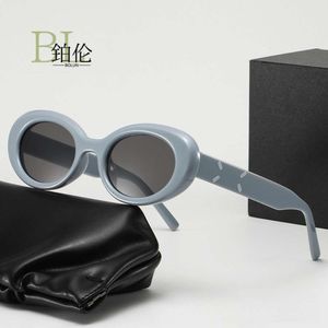 Maisons Margielas NEW gentle monster Designer Gm Korean Version Gm Womens Cat Eye Sunglasses Internet Celebrity Yi Mengling Same Oval Shaped Minimalist Highend Sun