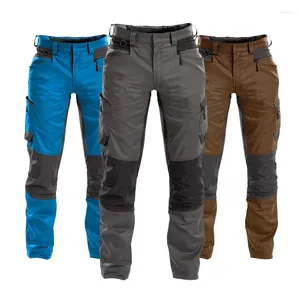 Herrenhose Canvas Heavy Duty Arbeitskleidung Männer Cargo für Industrie Mechaniker Werkstatt Fabrik Mechaniker Mann