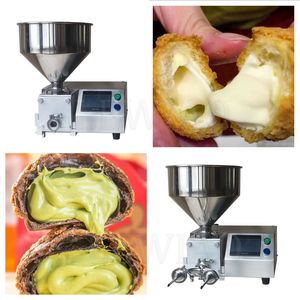 Riempitrice automatica per torte sfoglia Macchina riempitrice per marmellata di alta qualità Macchina per fare iniezione di ciambelle elettriche Churros