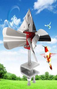 Wind Power Bird Scarer 360 Degree Reflective Birds Repellents Decoy Outdoor stainless steel Orchard Garden Pest Control Y2001062260405