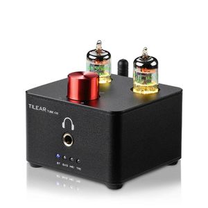 Misturador TILEAR Tube08 TPA6120 Mini USB DAC Decodificador Amplificador de fone de ouvido ES9023 Bluetooth QCC3034 APTX com graves agudos Mid Adjust Amp