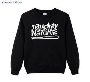 Men039s Hoodies Sweatshirts Doğa Tarafından Yaramaz Eski Hip Hop Rap Skateboardinger Müzik Band 90'lar Erkek Kız Siyah Pamuk Men4670026