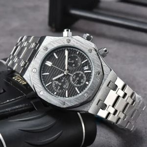 AP Orologi da polso Uomo Uomo DATE Sei aghi Orologi Cronografo Calendario Tutti i quadranti Orologio al quarzo Top Luxury Brand Cronografo Orologio cinturino Moda Ap898