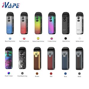 SMOK Nord 4 Pod Kit 2000mAh 80W 4.5ml Mesh Pods Dual Airflow Control Rings USB Type-C Fast Charging