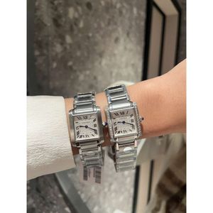 Womenwatch Tank Watch Women Tank Francaise Watches 3A حركة الكوارتز عالية الجودة Uhren الفضية الماسرة مديرة مونتر كاتر فاخر مع مراقبة 5L5i