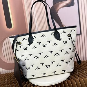 Luxury tote bag Canvas embroidery style leather high-capacity Bag&Wallet String Shoulder bag Crossbody Bag high capacity tote bag for women handbag
