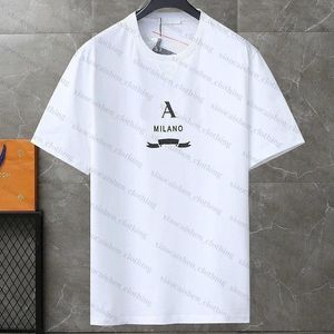 man t shirt homme herr tshirt designer toppar brev tryck överdimensionerad kort ärm tröja tee skjortor tröjor bomull sommarkläder