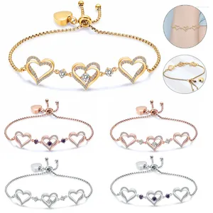 Braccialetti con ciondoli Bracciale a catena per cremazione a cuore Bracciale regolabile in acciaio inossidabile Mini urne per ceneri Portacenere Anniversario romantico