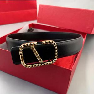 Luxury designer belt classic solid color Gold letter belts for women designers Vintage Pin needle Buckle Beltss 6colors Width 2 3 2473