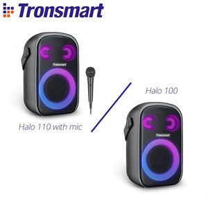Halo 100 Speaker 110 Bluetooth with 3Way Sound System Dual Audio Modes App Control for Karaoke Party 231228