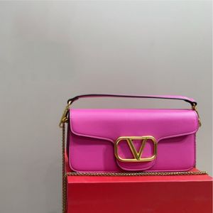 Valentins designer torba loco torby na ramię torebki łańcuch crossbody torbę Kobiet mody torebka torebka torebka torba crossel crossbody torba różowa zielona