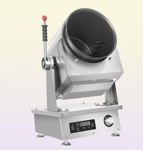 Yardımcı Restoran Gaz Pişirme Makinesi Çok Fonksiyonlu Mutfak Robot Otomatik Dul Gaz Wok Ocak Sobası Mutfak Ekipmanları6695830
