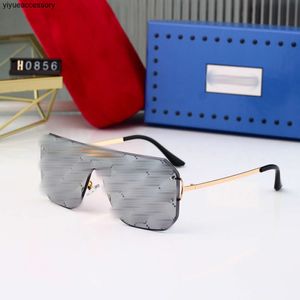 Marke Sonnenbrille Designer Sonnenbrille Hochwertige Brillen Damen Herren Brille Damen Sonnenbrille UV400 Objektiv Unisex OS 0856-25