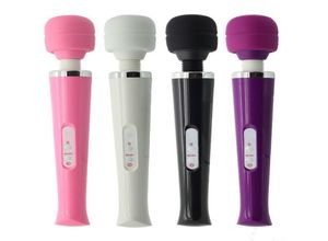 10 -läge Erotisk sexprodukt för par USB -vibrator G Spot Prowful Full Body Vibrator för kvinna Vuxen Sex Toy AV Vibrators8520315
