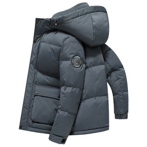 Abnehmbare Herrenmütze, verdickte und warme Daunenjacke, neue mikroregen- und windabweisende Winterjacke, Herrenbekleidung