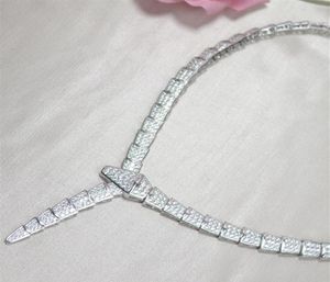 Modische Freizeit-Halsketten für Damen, Messing, 18 Karat vergoldet, Fassung mit voller Diamantform, breite Kette, Abendessen-Halsketten, Skeleto5703488