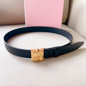 Fashion buckle designer belt genuine leather belt big gold buckle belt letter design Highly Quality designer men women mens belts designer belts width 3.0cm