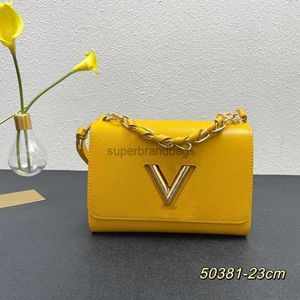 Twist bag Top Quality Crossbody 23cm Shoulder Bags designer Handbags Purse Removable Handle Strap Leather Gold Hardware Fashion Letters Plain Wallets