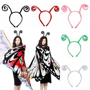 Halloween Ant Tentacle Headbands Funny Antenna Headband Butterfly Headband Adult Kids Party Costume Hair Accessories AB739258o