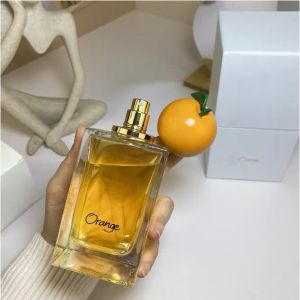 Profumo da donna di design 100ml Collezione di frutta Fragranza all'arancia Odore duraturo Spray Parfum Deodorante antitraspirante Nave veloce