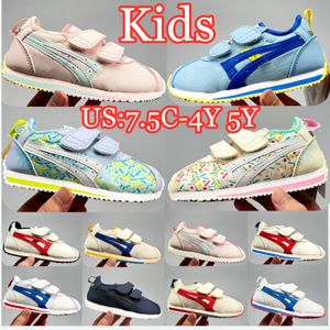 Designer Baby Kinderschuhe Kleinkind Sneakers Plattform Leder Kinder Jugend Weiß Schwarz Jungen Mädchen Casual Kleinkinder Schuh US 7,5C 4Y 5Y