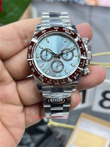 BT Factory Super Edition Men's Watches 116506 40mm CAL.4130 Movement Automatic Mechanical Watch 904L Ceramic Night Glow Deep Waterproof Timer Wristwatches-48