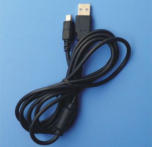 PlayStation 3 PS3コントローラー充電コードアクセサリーのUSB電源充電ワイヤ充電ケーブルブラック高品質の高速船ZZ