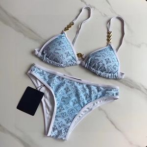 Mulheres Designer Maiôs Verão Sexy Mulher Biquínis Moda Letras Imprimir Swimwear Alta Qualidade Senhora Ternos de Banho S-XL ap60