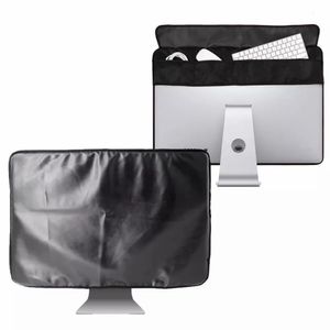 21 inch 27 Black Polyester Computer Monitor Dust Cover Protector with Inner Soft Lining for LCD Screen LA001 231228