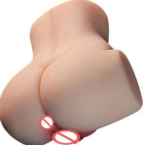 Masturbadores 3D Realista Big Ass Masturbador Bonecas Sexuais para Homens Amor Buceta Strapon Real Vagina Anal Sex Toys