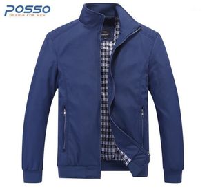 Autumn Blue Bomber Jacket män tunn vinterjacka för män vattentät fall avslappnad plus storlek långärmad vinterrock16447256