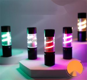 Diğer Ev Sıradarları El Feneri Süper Parlak Mini Işık 3 Modlu USB Dahili Şarj Renkli Su Geçirmez Damla Teslimat Otzja