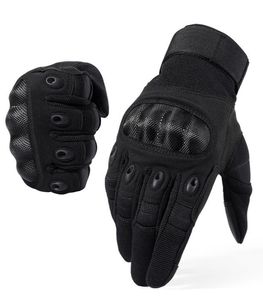 New Brand Tactical Gloves Army Paintball Airsoft Shooting Police Hard Knuckle Combat Full Finger Driving Gloves Men CJ1912254346333