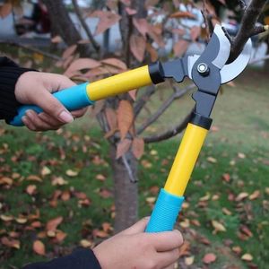 Anti Handle Pruning Lopping Shears Garden Bonsai Tools Ioppers 65Mn Hedge Tree Scissors Cutter ing Tool 231228