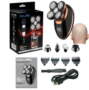 Multi Grooming Kit Electric Shaver Razor for Men LCD Display Beard Rechargeble Bald Head Shaving Machine 2205215178194