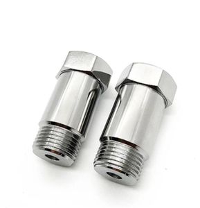 part 2pcs Exhaust Oxygen Sensor Lambda 45mm O2 M18 x15 Extension Spacer Iron Plating Nickel Extender6906232